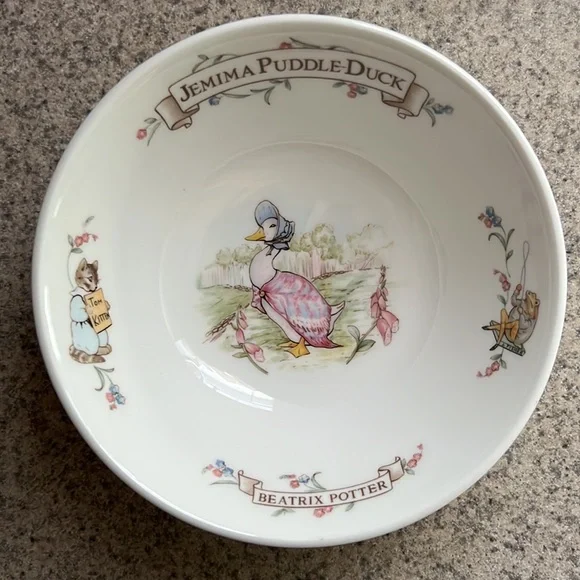 Vintage Royal Albert 1986 Beatrix Potter children’s 3 piece set - Picture 5 of 16